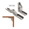 KAFENDA-90 Degree Folding HingesHard Closing Hinges for Cabinet Upgrades-Easy to