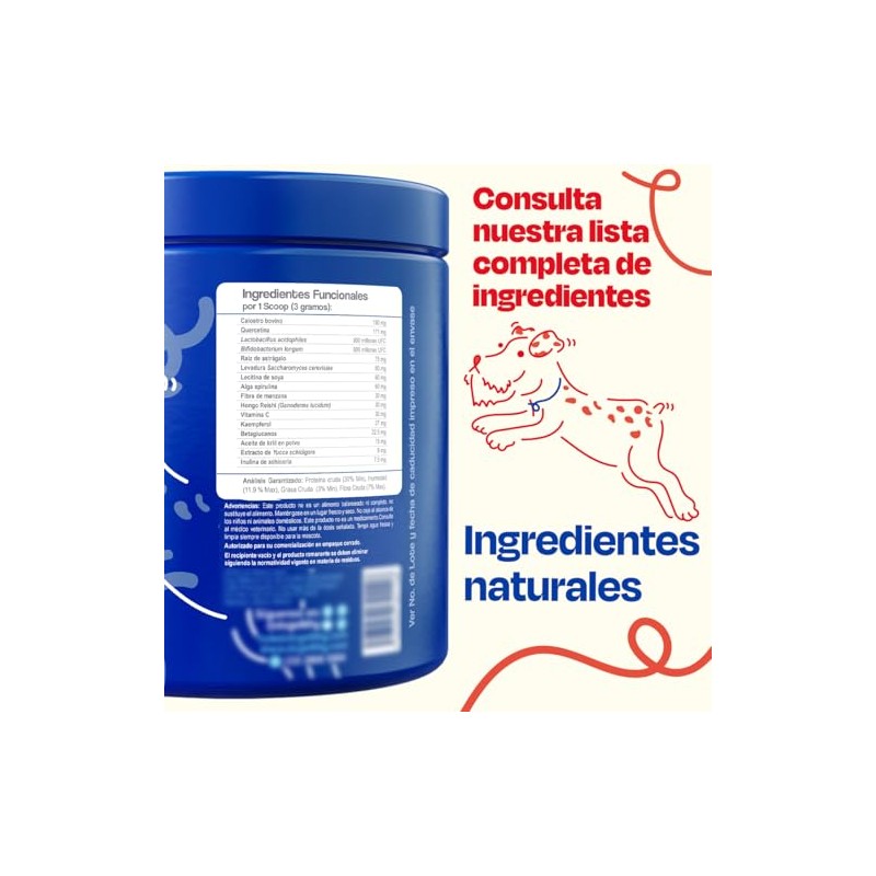 Dogelthy Allergy Blend Suplemento Natural Contra las Alergias para Perro