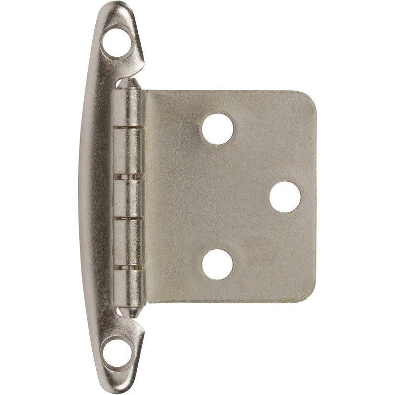 DecoBasics (25 Pairs Pack/50 Pcs) Satin Nickel, Non Self Closing/Free