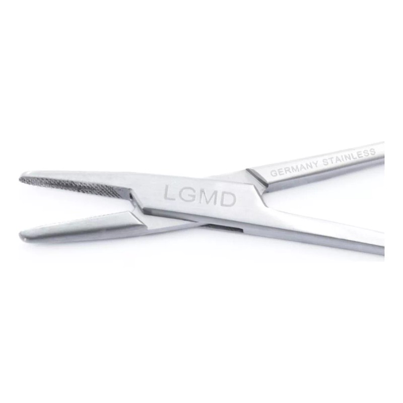 LGMD Porta Agujas Mayo Hegar 16cm Acero Inoxidable Premium Lgmd