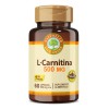 L-carnitina - Minerales - 60 Cápsulas De 500mg- Naturelab Sabor