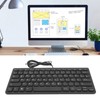 78 Keys Language Ultra Thin Keyboard Plug and Play Splash