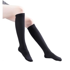 phiten 1409VW441004 TI Socks (TI+Ag) Black, M, 8.7 - 9.4 inches (22 - 24 cm),