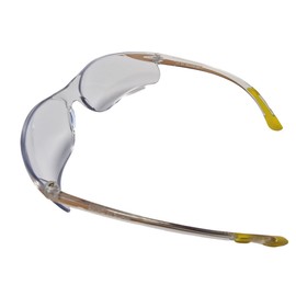 PTI Clear Lens Safety Glasses, CE EN166 certified, Lightweight, Work Glasses with UV400 Anti-Fog Anti-Scratch Lens, No-Slip Grips, Perfect Fit, Tinted Goggles, Protective Eyewear, Protection Glasses