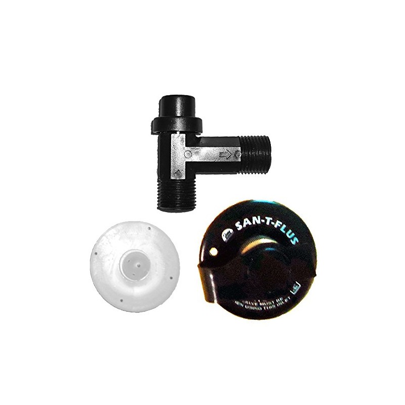 Swan Industries, Inc. San-T-Flush Kit with Plastic Vacuum Breaker (SFS350)