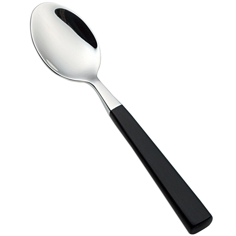 Todai Ivon Black Dinner Cutlery Set, 5 pcs, Made in