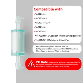 16913 Refrigerant Identifier Filter Replacement For Robinair R-1234yf AC Machines 16900 16910 CoolTech ID Plus