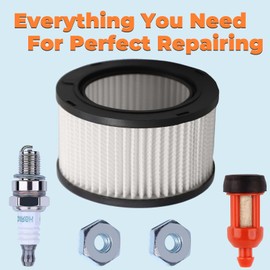 Hyceker MS462 Air Filter Tune Up Kit for Stihl MS462 MS462C Chainsaw Pleated Air Filter Spark Plug Bar Nuts Service Kit for Stihl MS 462 CM Chainsaws 1142 140 4402, 1142 120 1300 B, 1142 140 4400