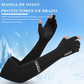 COREJOY Mangas para Brazos UV,Protectora para Brazo.Manguitos de protección solar para hombre y mujer,Mangas de Brazo Seda de Hielo,para Golf,Ciclismo,Correr,Conducir,Pescar,Aire libre (Rosa)