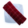 HomeLabels Kitchen Towel Red 12 Pack (15'' x 25'') 100%