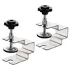 sourcing map Drawer Front Installation Clamps, Stainless Steel Cabinet Jig