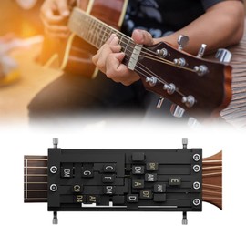 Folpus Guitar Auxiliary Key Assistant Device Easy to Press Acoustic Guitar Assistant Guitar Aid for Family Learning Guitar