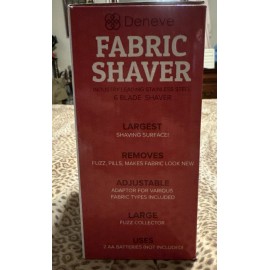 Deneve Fabric Shaver 6 Blade Battery Portable 0563