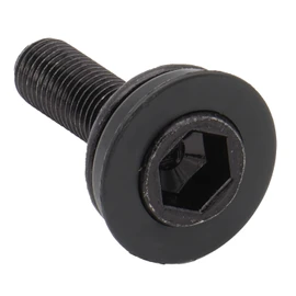 GT Crank Fixing Bolt M8x25mm 1pc for BMX Black