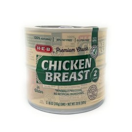 HEB H‑E‑B Premium Chunk Chicken Breast in Water - 10oz - 2 pk