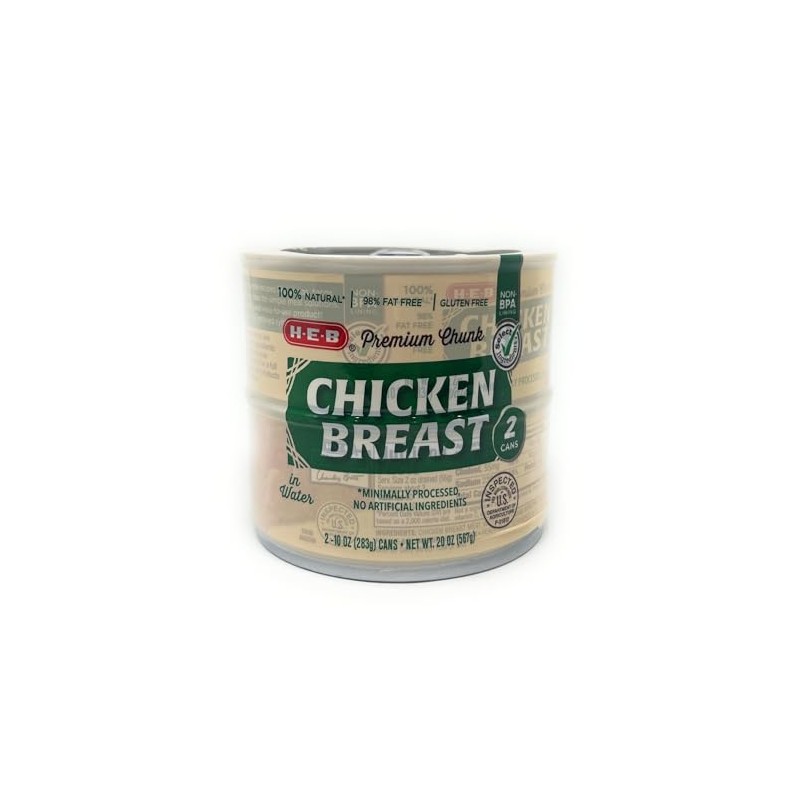 HEB H‑E‑B Premium Chunk Chicken Breast in Water - 10oz