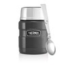 Thermos Stainless King Food Flask, Gun Metal, 470 ml