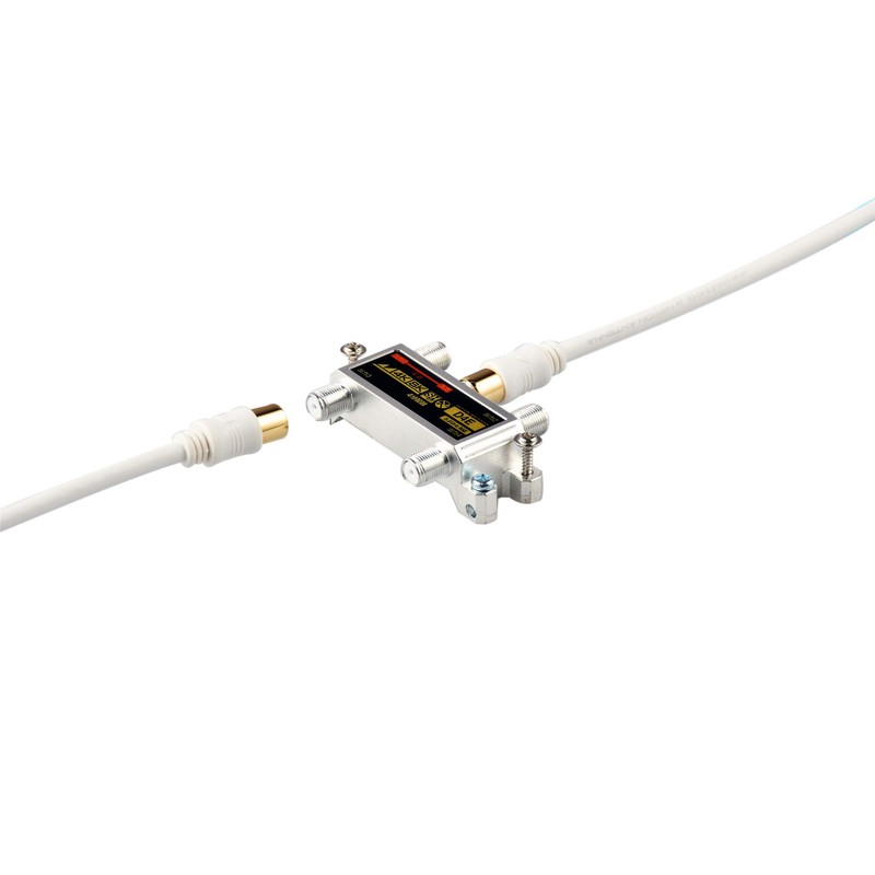 Nippon Antenna 4 Splitter for Joint Reception, Indoor Use, Supports