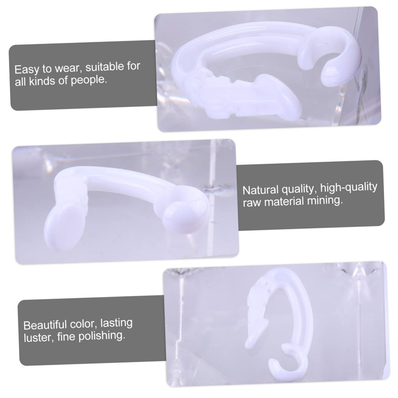 CIYODO Chic Earphone Clasps 2 Pcs Anti-Lost Hooks for Versatile