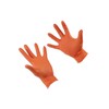 Connect 37301 Grippaz Large Orange Nitrile Gloves Box 50pc/25 Pairs