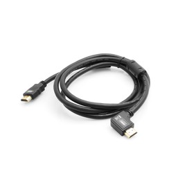 System-S HDMI Male to HDMI Male 90 Degree Right Angle Adapter Cable 150cm