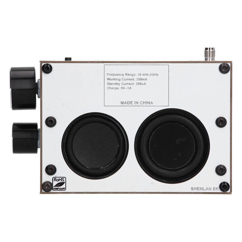 SDR Receiver Touch Screen Wireless Receiver Industrial Accessories 50kHz‑2GHz 3.5in
