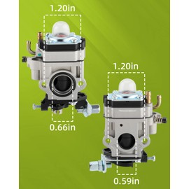 Pro PR46BT Carburetor for Poulan PR46BT PR48BT 46cc 48cc Gas Backpack Blower BP400 BP402 Blower Carb for RedMax EB7000 EB7001 EB4300 EB4400 EB4401 Leaf Blower Parts