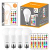 Yangcsl LED Light Bulbs 85W Equivalent 1200lm, RGB Color Changing
