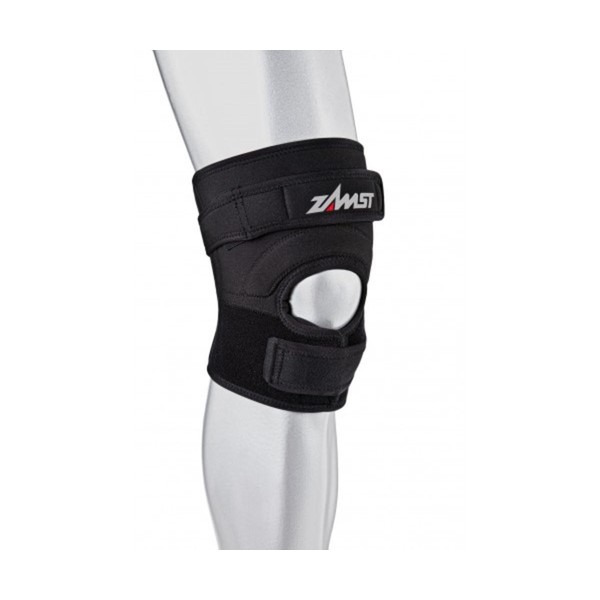Zamst JK-2 Sports Knee Brace With Deluxe Pressure Pad To Relieve Pain On the Tendon For Jumpers Knee and Patella Tendinitis-for Volleyball, Basketball, Running, Tennis, Pickleball-Black, XL