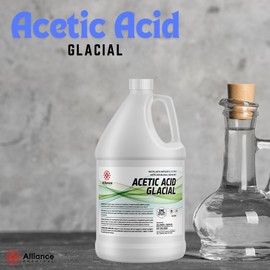 Acetic Acid Glacial Technical - 1 Quart: High Purity Multi-Use Solution for Home & Industrial Applications