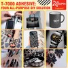 ALECPEA Upgrade T-7000 Black Adhesive Glue - 3PCS 50ml |
