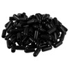 TA-VIGOR 200Pcs Rubber End Caps, 4.5mm ID Round Flexible Screw