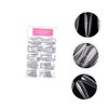 Baluue 100pcs Practical Nail Model Plate Manicure Nail Tips for