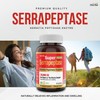 Herba Serrapeptase 120,000 SU - 90 Vegetable Capsules | High