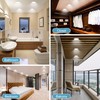 NOVELUX 5" Flush Mount Ceiling Light Dimmable, 5000K White LED