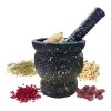 MOLIN MORTERO Mortero Manual Molcajete Machacador Cocina Ajos Especias