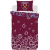 West Hams Single Duvet Cover - Blowing Baubles Bedding Set