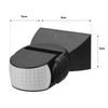 Maclean MCE201 GR Infrared PIR Motion Sensor Movement Detector IP65