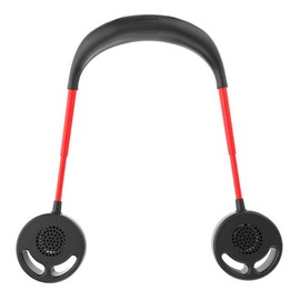 OHITEC 3 Wind Speeds Wearable Neckband Portable Fan, Hand Free Bladeless Personal Mini Fans USB Rechargeable, 360 Degree Free Rotation Perfect for Sports, Office and Outdoor