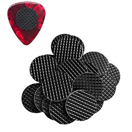 20-Pack Grips for Guitar Picks Stop Dropping your Guitar Picks while Playing Non-sticky Stays in your Hand Epic Accessories (comes with grips only)