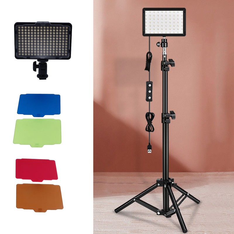 LED Fill Light Flat Panel Fill Light Adjustable Brightness 11W