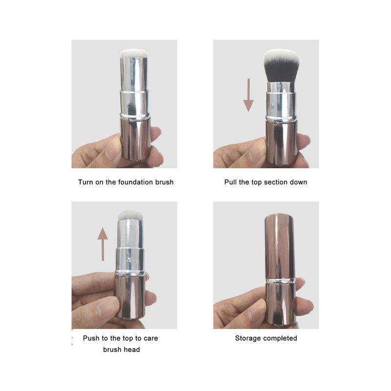 Face Oil Absorbing Roller Double Headed Remove Excess Oil Volcanic