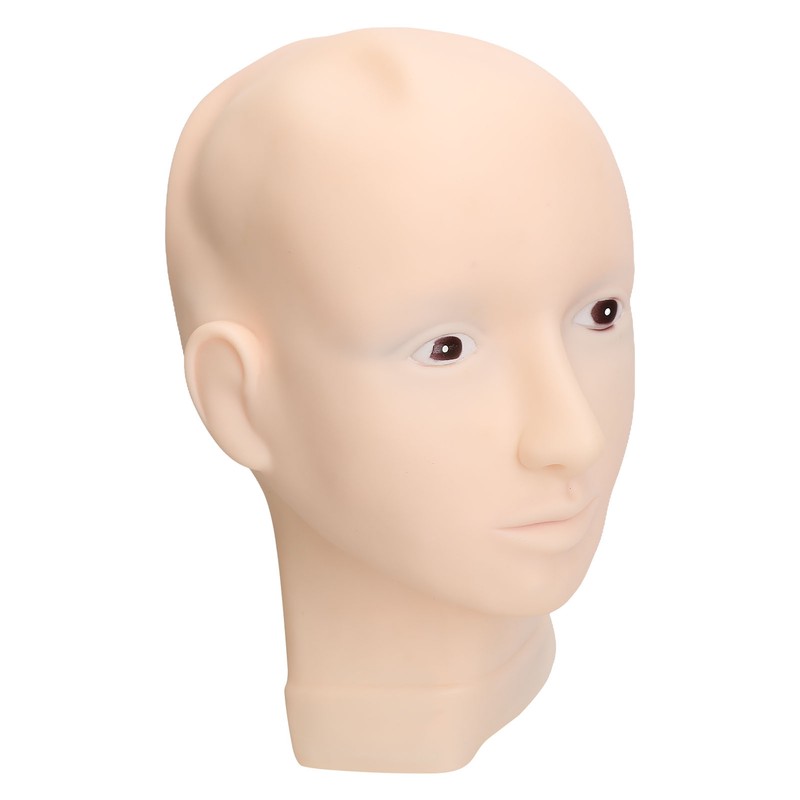 Lash Mannequin Head Safe Soft Silicone High Simulation Makeup Practice