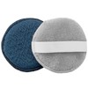 S&T INC. Face Scrubber, Dual-Sided Face Exfoliator with Elastic Strap,