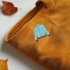 Unbranded Cute Patch Denim Jacket Enamel Pin - Adorable Denim