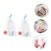 FOMIYES 3sets Facial Foaming Nets Soap for Portable Soap Pouches
