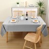 Homaxy Table Cloth Rectangular 140x300 cm, Washable Polyester Jacquard Tablecloth,