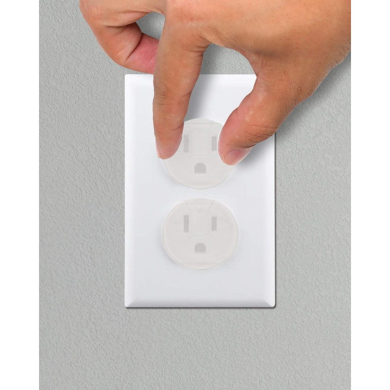 Vmaisi 38 Pieces Clear Outlet Covers Baby Proofing - Electrical