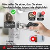 VisorTech Automatic door lock: electronic lock cylinder for doors 30-70