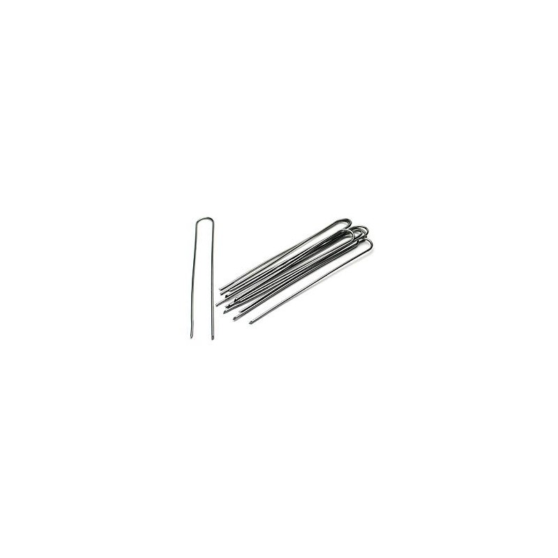 HR 50pcs Black Ivy Needles 10mm Width 80mm Length Carbon